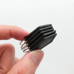 Couro Artificial Mochila Zipper Sliders, Puxar Strap Pendant Cord, DIY Vestuário Acessórios De Costura, 1 Pc - Image 3