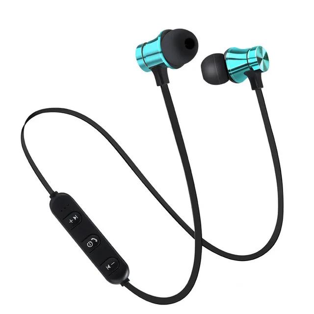 Fones de Ouvido Bluetooth Magnéticos Sem Fio Xt11 para Corrida e Música, Esportivos com Microfone para Uso no Pescoço