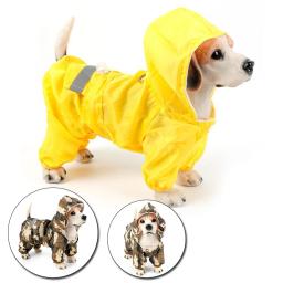 Impermeável de dupla camada para animais de estimação, Casaco impermeável ao ar livre, Roupas para cães e gatos pequenos e grandes, Cachorro e gatinho, Verão - Image 1