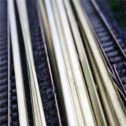 Trilhos do metal do trem modelo para a disposição do trem, Diorama Railway, material de construção, 50cm, G - Image 3
