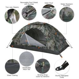 Tenda de acampamento ultraleve, camada única, portátil, anti-revestimento uv, para ao ar livre, praia, pesca, uf 30 + - Image 4