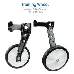 Roda de treinamento de bicicleta ajustável, suporte pesado, balanceador, 16-24 polegadas, para crianças, ciclismo, aprendizado, 1 par - Image 2