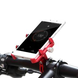 Suporte para telefone celular para bicicleta e bicicleta, base de liga de alumínio, clipe de montagem, gps - Image 1