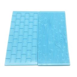 Forma de pedra de casca de árvore 2 tamanhos, ferramenta de confeitaria em relevo para decoração de bolo fondant, faça você mesmo, moldes para bolo - Image 3