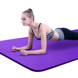 Tapete de Yoga Super Espessado para Iniciantes, Anti-Skid, NBR, Fitness, Ginásio, Exercício, Dança, Esterilha, Ioga, Pilates Pad, 15mm - Image 1
