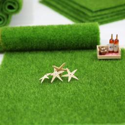 1 pçs 15cm/30cm simulação de pastagem artificial musgo gramado relvado falso grama verde tapete diy micro paisagem casa decoração do assoalho - Image 5