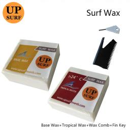 Prancha Base Wax e Surf Wax Comb com Foil Key, Cera Natural, Quente, Frio, WaxWater, Tropical, Frio, 3pcs por conjunto - Image 4