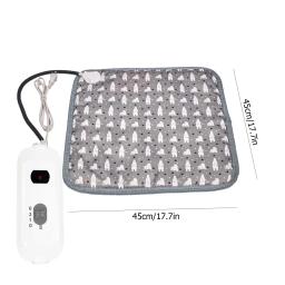 Almofada de calor do animal estimação esteira de aquecimento elétrica cama do cão de estimação filhote de cachorro mais quente inverno quente cobertor almofada à prova dwaterproof água - Image 6