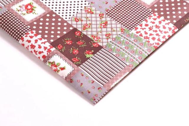 Tecido de Poliéster Impresso 50x150cm para Atacado - Ideal para Costura, Estofados, Retalhos e Projetos DIY Artisanais