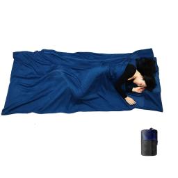 Saco de dormir de microfibra, forro para cama de viagem, leve, forro para dormir para adultos, para hotéis, viagens, 36x87 tamanhos - Image 6