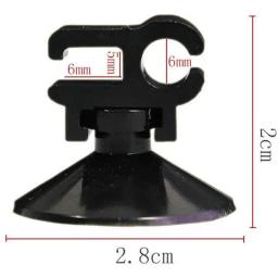 Ventosa Clip para Fish Tank, Tubo De Oxigênio, Bomba De Mangueira, Cabo De Alimentação, Fivela De Fio, Finalizador, Acessórios Do Aquário, 5Pcs - Image 5