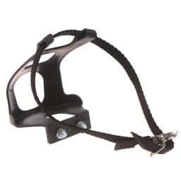 1 conjunto de bicicleta pedal mtb ciclismo estrada montanha preto toe clipes correias equipamentos fitness acessórios da bicicleta - Image 5