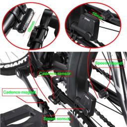 Frequência cardíaca e velocidade pedal velocidade sensor, acessórios especiais, indução ímã, bicicleta computador expansão suporte, BC235 e 335 - Image 3