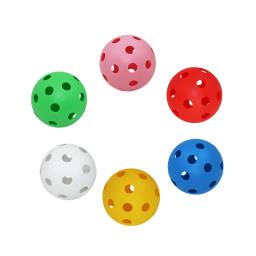 4 pçs campo de hóquei floorball pvc plástico vara bola rua prática esporte ao ar livre hóquei no gelo puck equipamentos - Image 1