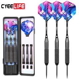 Cyeelife-conjunto de dardos de ponta de aço 26g pro, com estojo de transporte, eixo de alumínio e revestimento pvc extra - Image 6