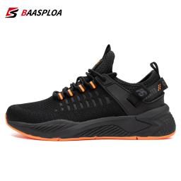 Baasploa homens sapatos esportivos marca malha respirável tênis de corrida para homens verão leve tênis casuais masculino resistente ao desgaste - Image 1