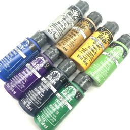 Meios acrílicos ecológicos à base de água da pintura acrílica cerâmica de vidro do esmalte de folkart da xadrez americana 59ml - Image 1