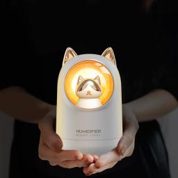 Novo bonito do animal de estimação umidificador mini casa pequena hidratação aromaterapia carro criatividade ar urso usb umidificadores - Image 6