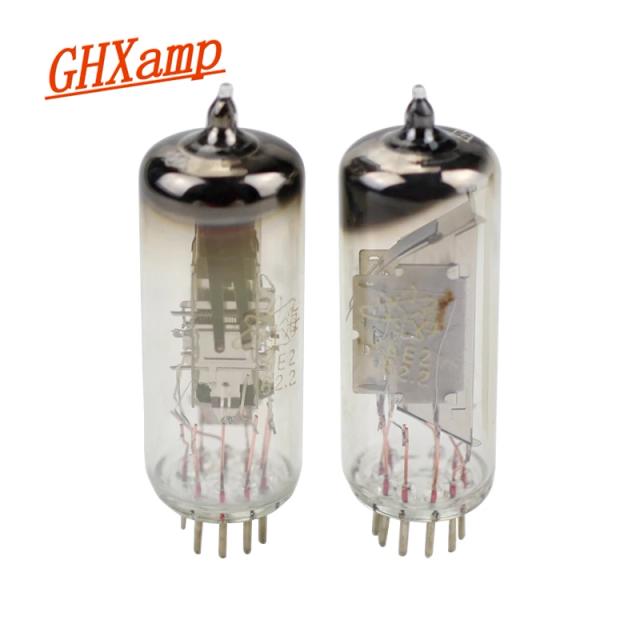Válvula Amplificadora Ghxamp 6e2 com Tubo Indicador Eletrônico - Substituição em84 para Aperfeiçoar o Som de Alto-falantes Amplificados - Pacote com 2 Peças de Alta Qualidade