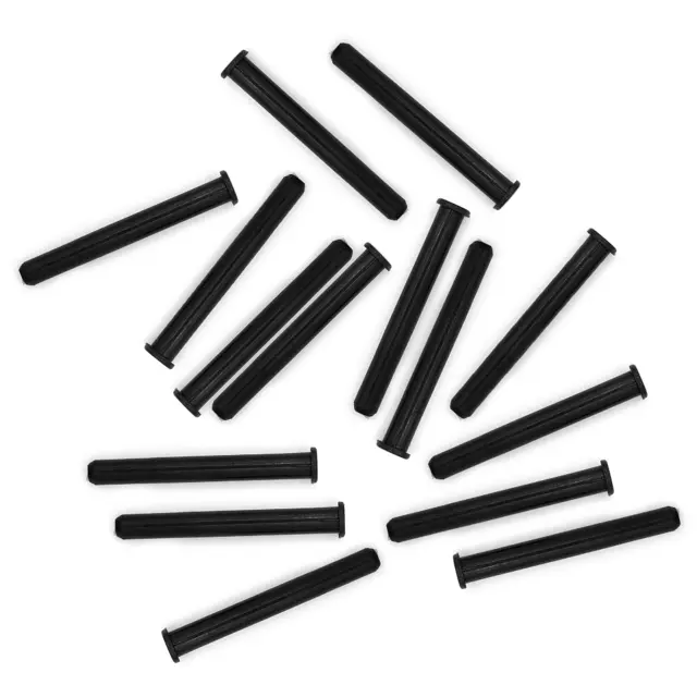 Protetor Premium de Corda para Raquete de Tênis em Nylon - Conjunto com 15 Peças (4.0x15mm / 4.0x35mm)
