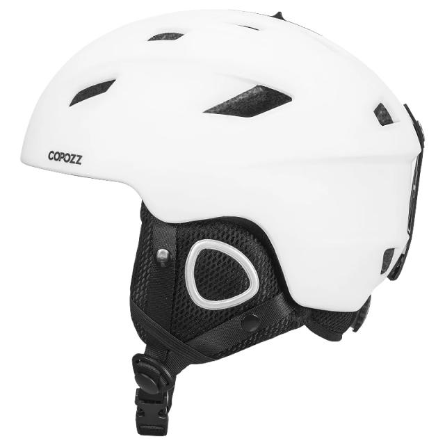 Copozz Capacete de Esqui Snowboard Ajustável para Adultos e Crianças