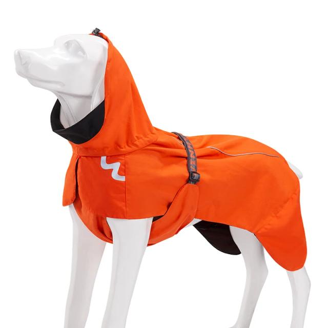 Jaqueta Impermeável Destacável para Cães - Moda Confortável e Estilosa em Casaco de Chuva YG1872