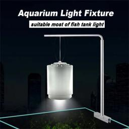 Liga de alumínio universal tanque de peixes do aquário luz suporte pendurado com segurança fixação gancho suporte da lâmpada led clipe ferramentas - Image 6