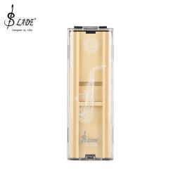 Slade juncos sax saxofone clarinete oboé juncos abs transparente caixa de armazenamento à prova dwaterproof água resistente ao desgaste geral 2 grades - Image 2