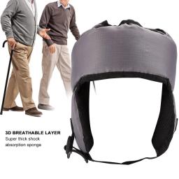 Homem velho anti-queda capacete de segurança ajustável anti-colisão shatter-resistente proteção da orelha cuidado cabeça boné inverno - Image 2