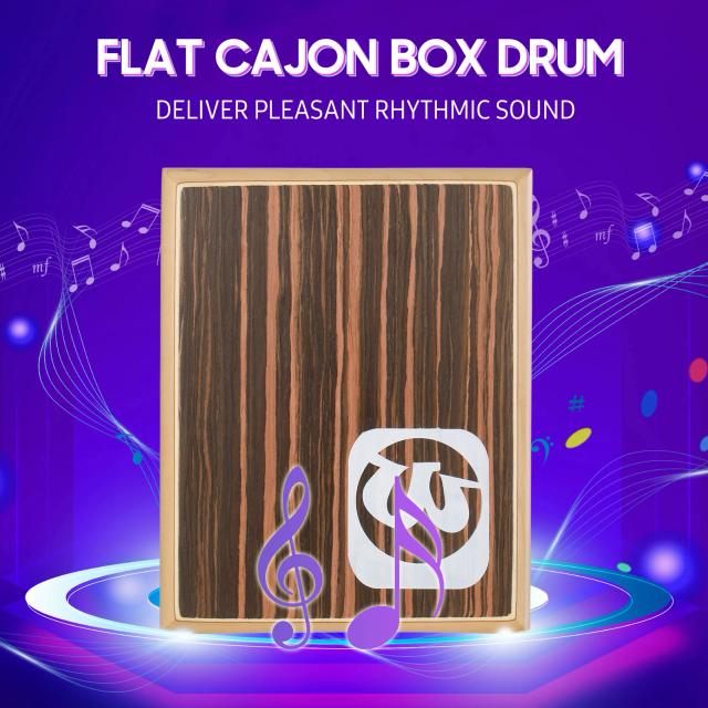 Eden: Cajon de Percussão com Cordas Ajustáveis para Viagens