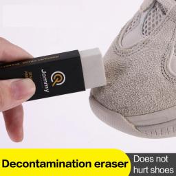 Borracha de limpeza para pele de carneiro camurça matte couro tecido cuidados sapatos cuidados com couro natural fricção bloco sapato escova - Image 4