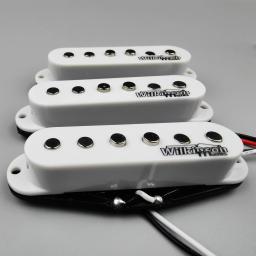 Captadores de guitarra elétrica Wilkinson Lic Vintage Single Coil Captadores para guitarra ST WOVS brancos - Image 4