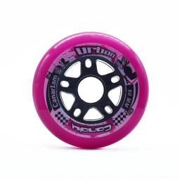 Patins Roda, velocidade em linha, elástico PU Track, Slalom Street Road pneu, ILQ-11, 24mm, 84A, 84A, 84A, 84A, 2Pcs - Image 6