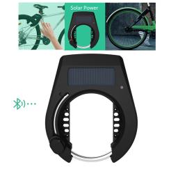 Cadeado inteligente para bicicleta, bluetooth, anti-roubo, alarme, sem chave, controle por aplicativo, fechadura para bicicleta, motocicleta, fechadura para ciclismo - Image 1