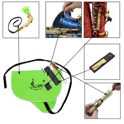 Slade saxofone kit de cuidados limpeza sax pano bocal escova acessórios clarinete sax instrumento vento ferramenta manutenção - Image 5