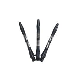 Eixos de voos de dardo 3 peças de alta qualidade al eixos de dardo acessórios preto dardos eixos 45mm comprimento 4.5 rosca 2ba dardos - Image 5