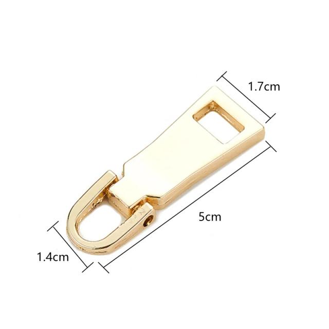 Puxadores de Zíper Destacáveis para Mochilas e Casacos - Kits de Reparação DIY com Cabeça de Zíper #5 e #3