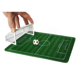 Rede minúscula do objetivo do futebol, jogo de tabela, cargo do objetivo do futebol, brinquedos do fósforo para fãs, partido do clube - Image 2