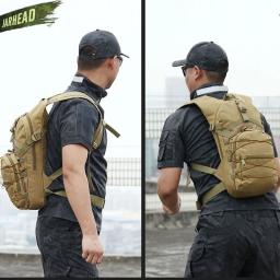 Militar hidratação mochila, assalto tático, caminhadas ao ar livre, caça, escalada, equitação exército, ciclismo saco de água - Image 3