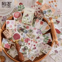 Adesivos para decoração e álbum, adesivos de papelaria floral com 46 flor, para planejador de scrapbooking, diário, escola, escritório, utensílios de escritório - Image 1