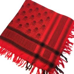 Tactical Desert Cotton Scarf para Homens e Mulheres, Caça Shemagh Scarf, Envoltório Árabe, 100x100cm - Image 3