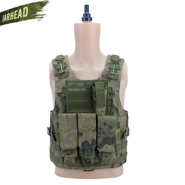 Colete Tático Camuflado Multifuncional: Equipamento de Proteção Militar para Paintball e Jogos de Campo em 11 Cores