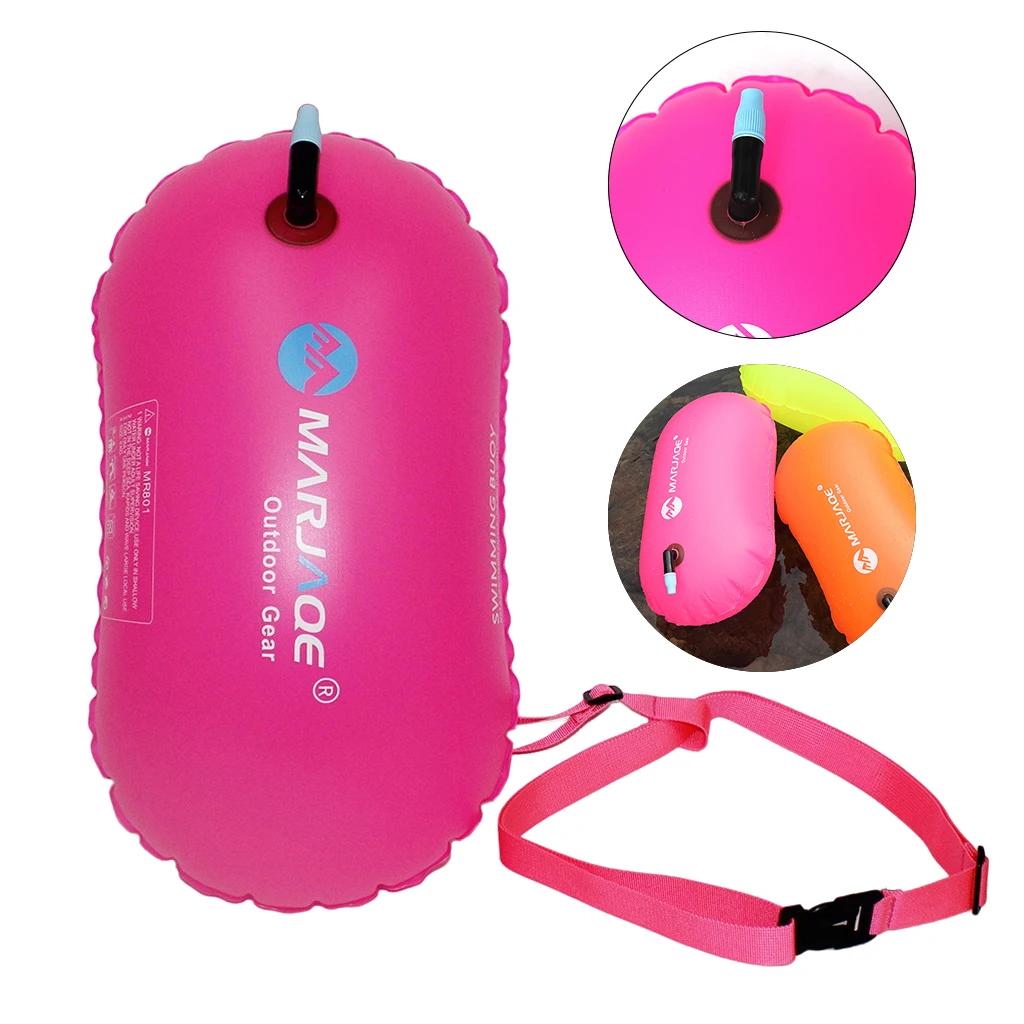 Boia de natação inflável altamente visível, dispositivo flutuador de reboque, bolsa de ar inflável para natação, esporte aquático, snorkel de água aberta - Image 1