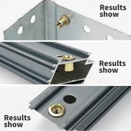 Hipuron conjunto de ferramentas com rebites, 36 espaços, porca, rebite, caixa, m3 m4 m5 m6 m8 m10, aço inoxidável, acessórios de cabeça plana rebitadeira rebite rebitadeira de rosca arrebitadeira rebitadeira eletrica - Image 5