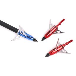 Tiro com arco e flecha broadhead 100 grão ponta de seta afiada 2/3 lâminas dicas para composto recurvo arco e flecha tiro caça acessório - Image 5