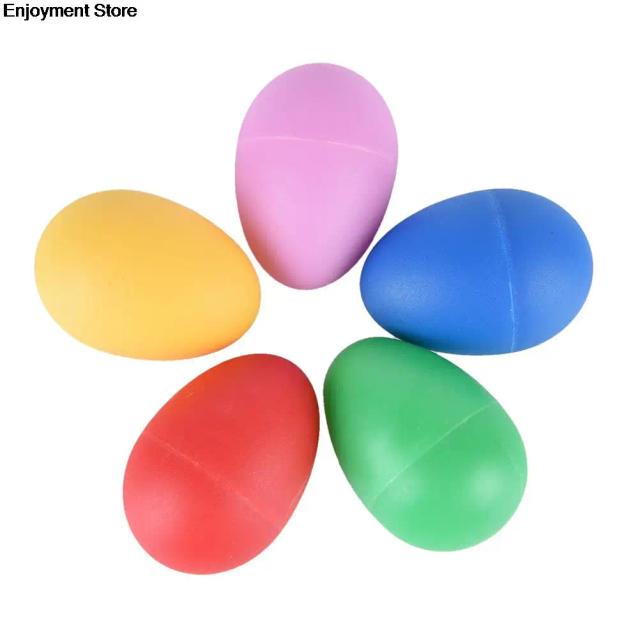 Percussão Plástica JULYHOT: Maracas Shaker e Ovo Sonoro Colorido para Bebês e Crianças