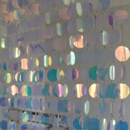 Cortinas de lantejoulas transparentes de plástico, ornamentos para decoração de festas de natal para casamento em casa - Image 1