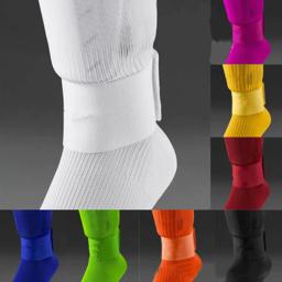 Ajustável Futebol Shin Guard, fita bandagem fixa, evitar cair fora, elástico Sports Bandage, Legwarmers Segurança, 5 cores - Image 1