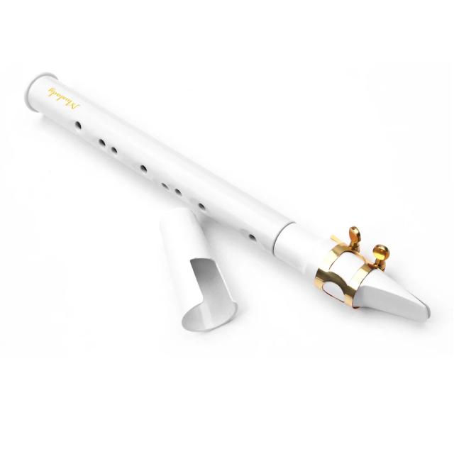Mini Saxofone Alto Muslady: Bolso Portátil com Saco de Transporte Preto para Instrumento de Sopro