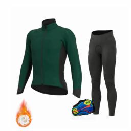 Calças compridas com 20d gel roupas de bicicleta inverno ciclismo jerseys 2022 novos ternos mtb dos homens velo térmico uniforme ciclismo conjuntos - Image 3